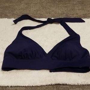 Halter tie swimsuit top